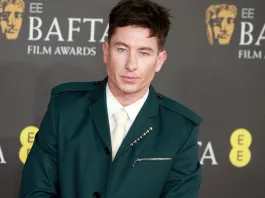 London, United Kingdom - February 18, 2024: Barry Keoghan attends the 2024 EE BAFTA Film Awards at The Royal Festival Hall in London, England. (Fred Duval/Shutterstock)